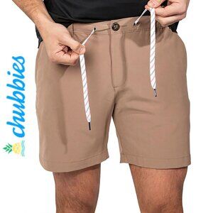 Chubbies Men's Everywear 6" Performance Shorts Tahoes Tan, Size L
